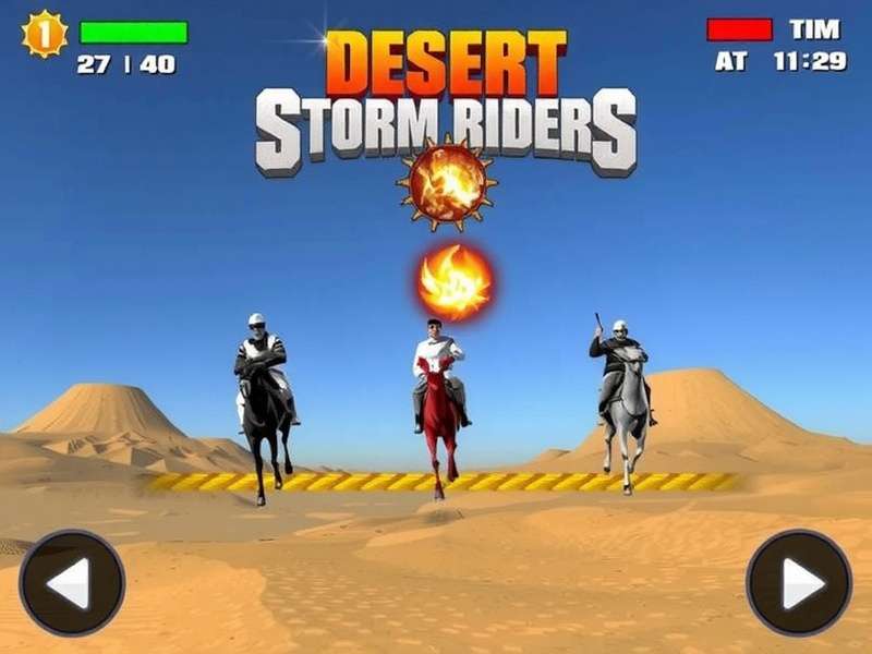 Desert Storm Riders gameplay screenshot